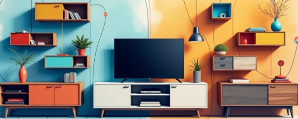 Tendencias en muebles de TV