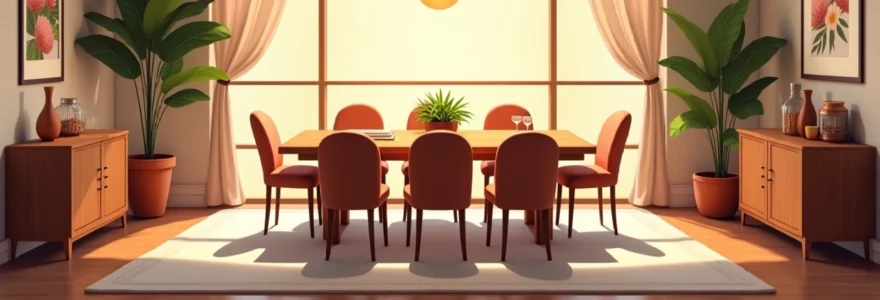comedor en un espacio acogedor