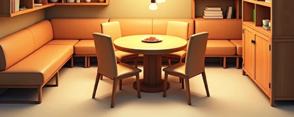 muebles ideales para un comedor pequeño