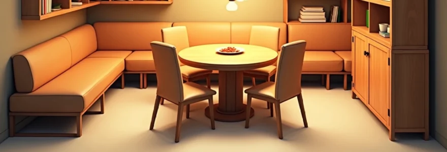 muebles ideales para un comedor pequeño