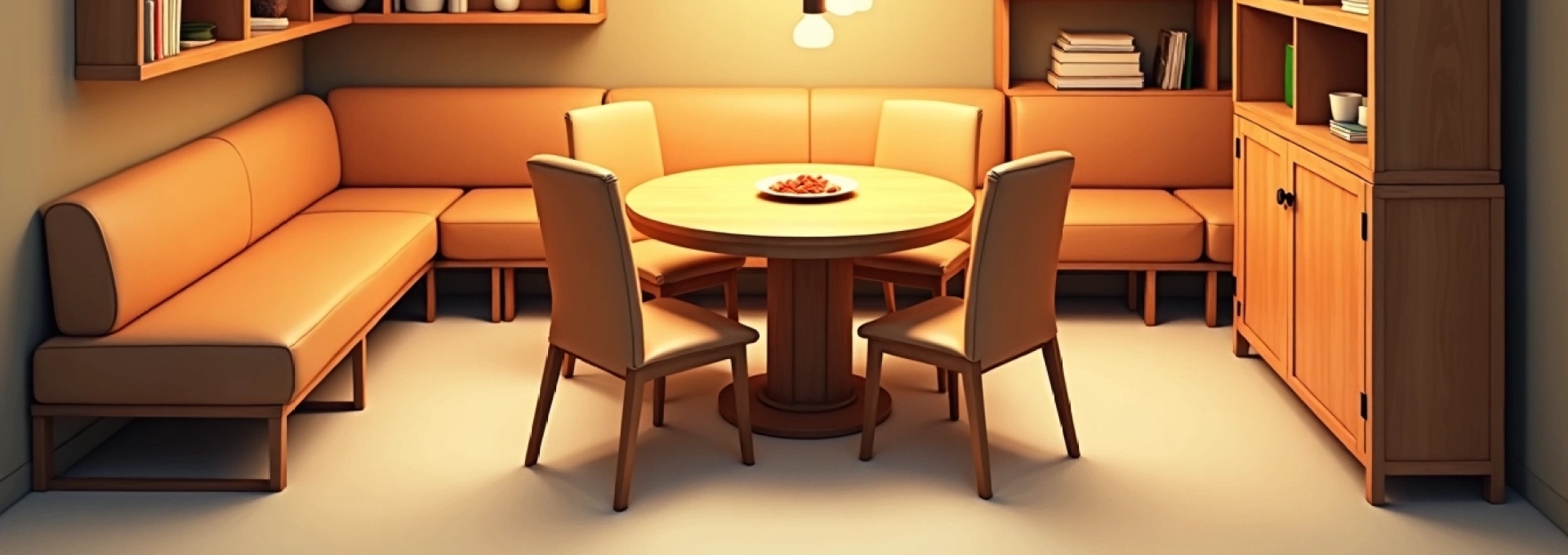 muebles ideales para un comedor pequeño
