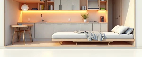 seleccionar muebles que ahorren espacio