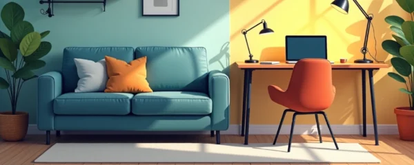 una oficina en casa
